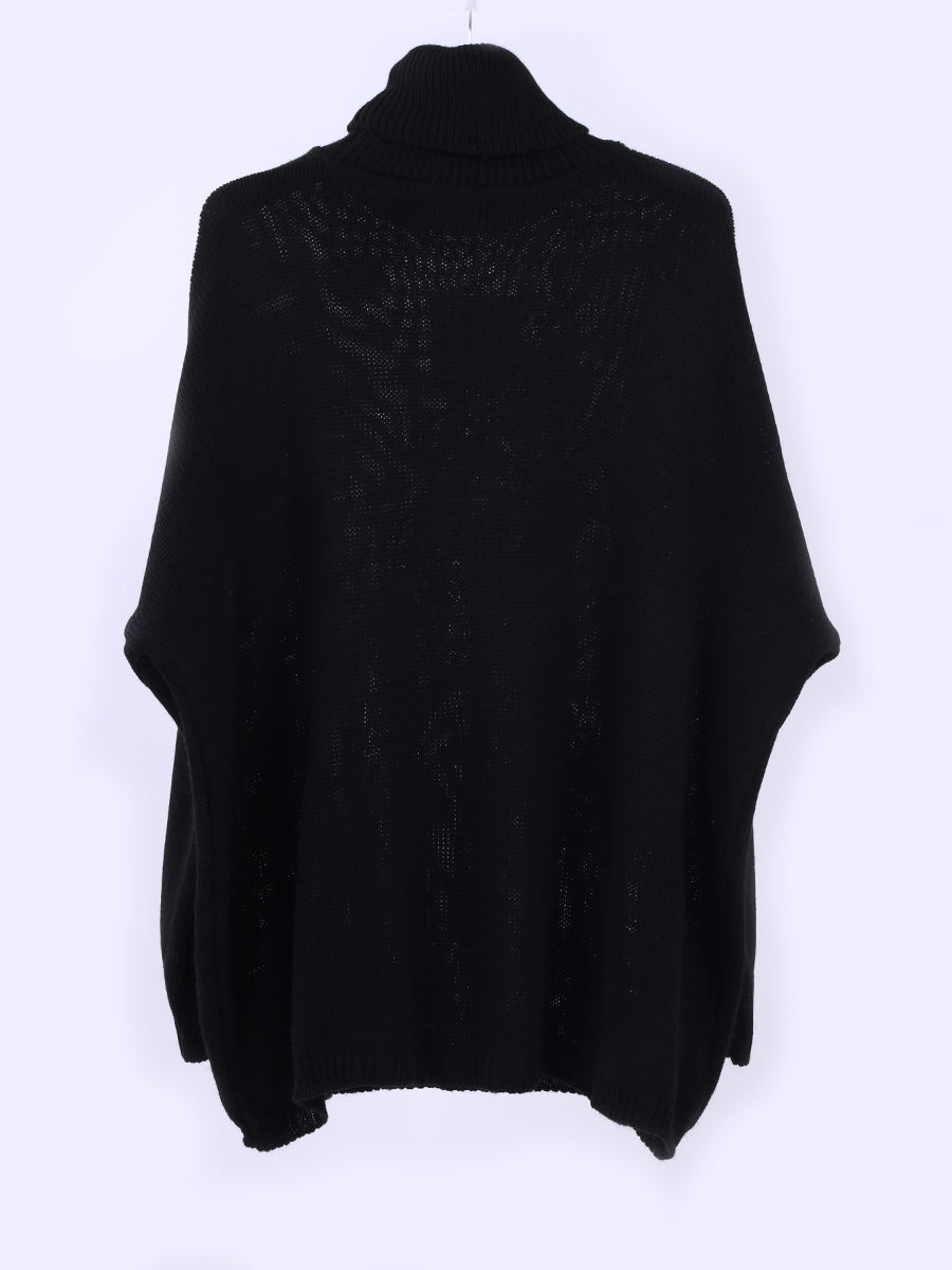 Batwing Knit Reindeer Xmas Jumper