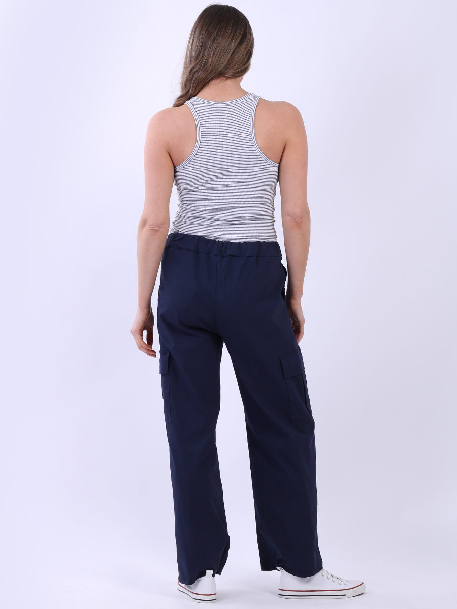 Women Solid Casual Magic Pant