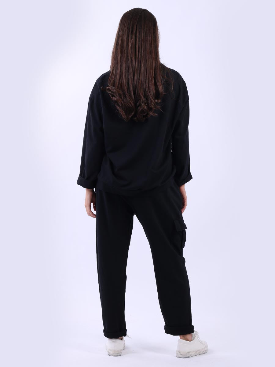 Solid Cotton Crop Box Top