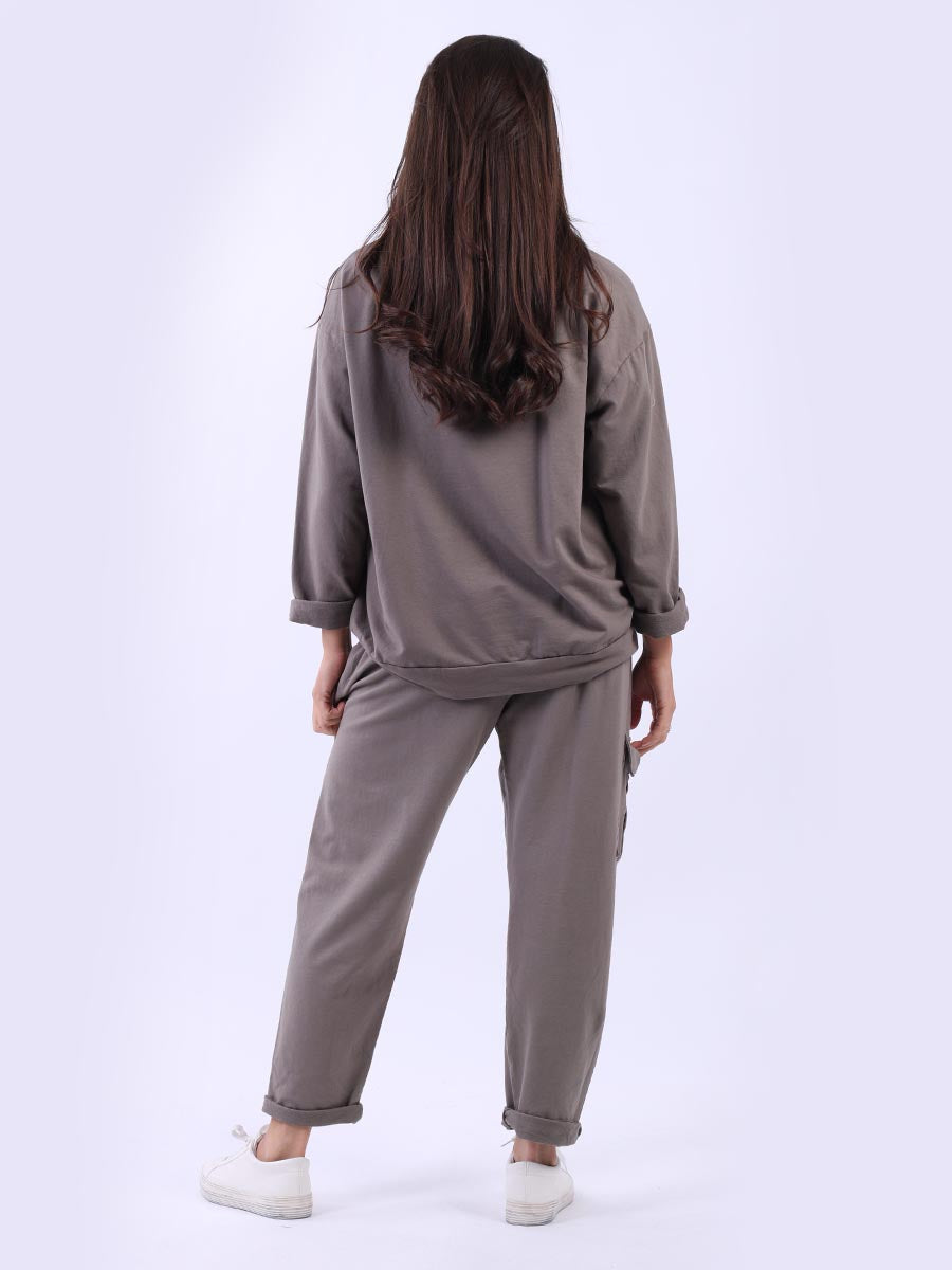 Solid Cotton Crop Box Top