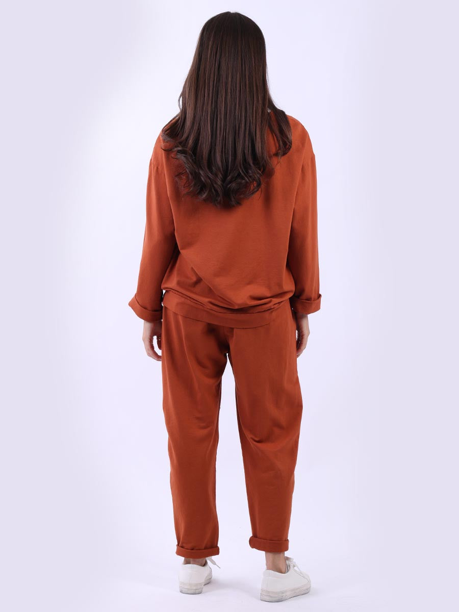 Solid Cotton Crop Box Top