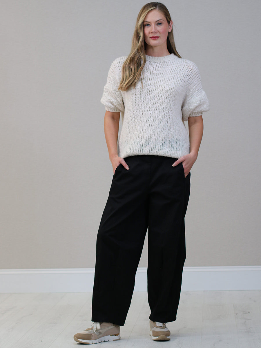 Wool Knitted Jumper Beige