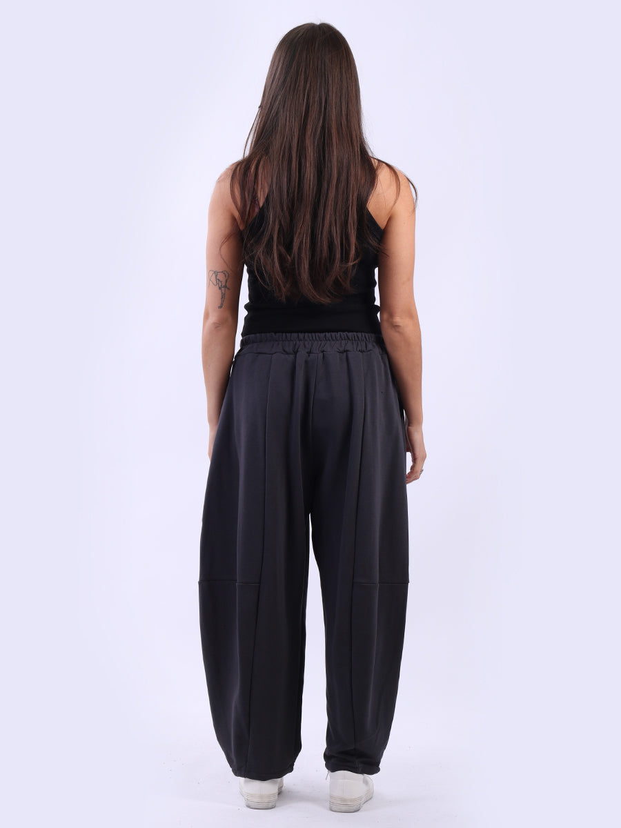 Relaxed Fit Women Cotton Trouser