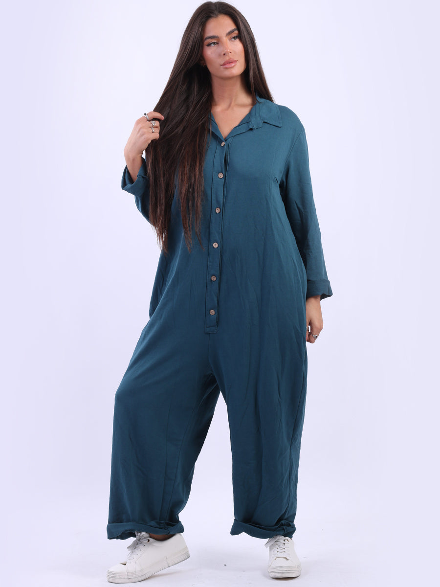Women Cotton Jumpsuit