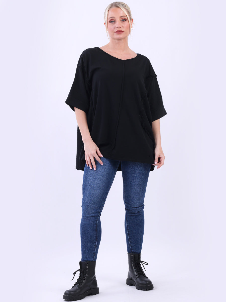 Hopsack Baggy Cotton Top