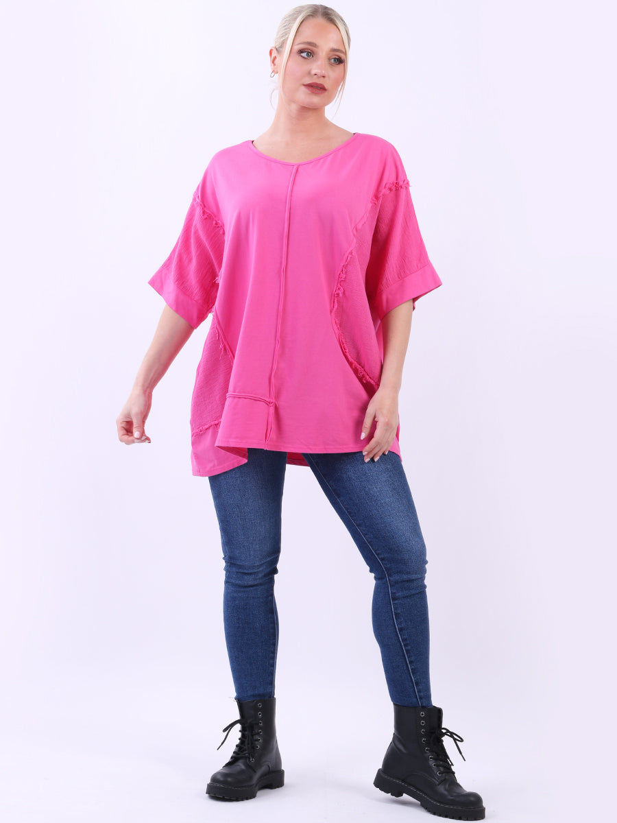 Hopsack Baggy Cotton Top