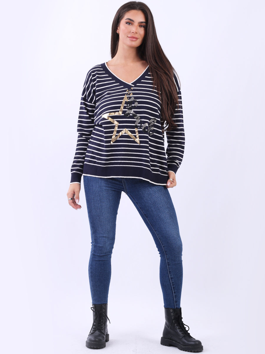 Stripy Crop Top