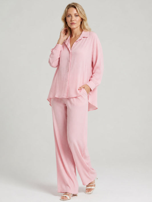 2 Piece Co-Ord Set Pink