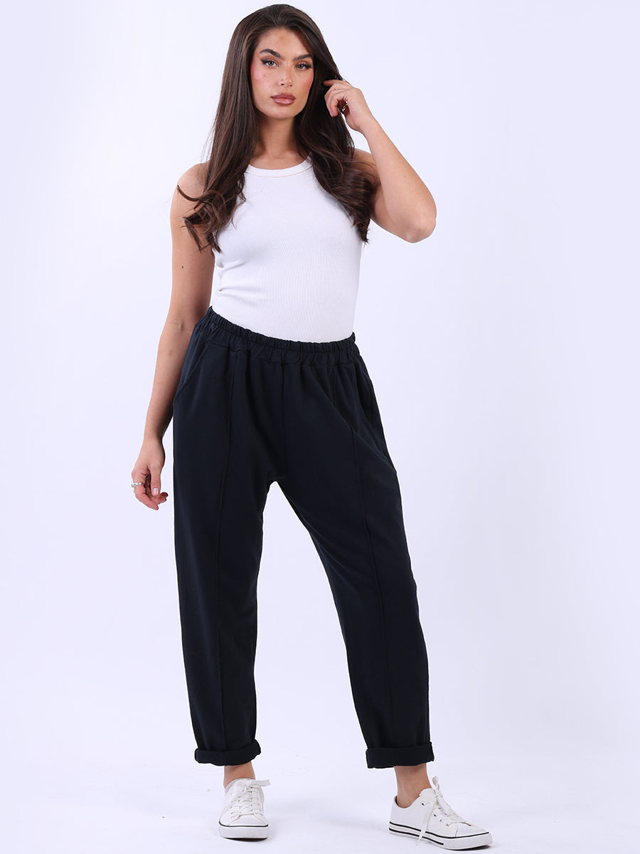 Plain Cotton Universal Fit Comfy Pant