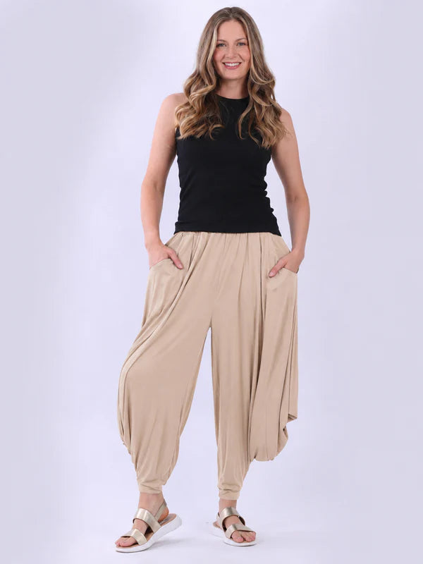 Oversized Jersey Harem Pant