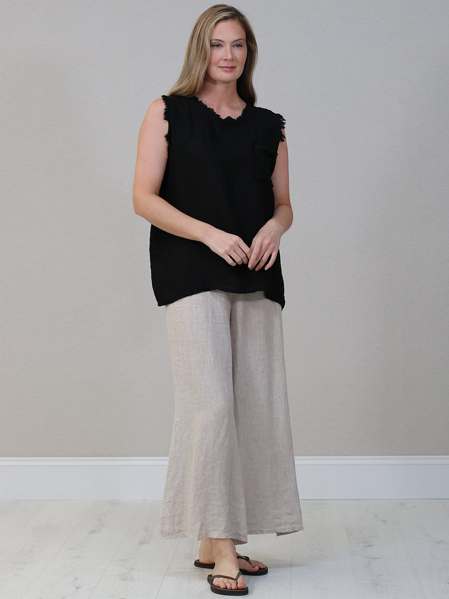 linen tops for women