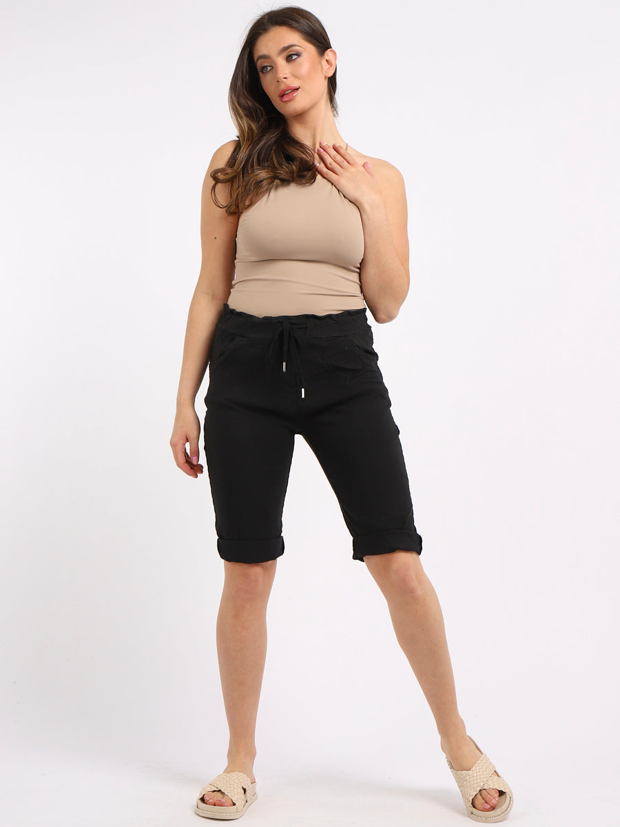 Plain Magic Shorts Black